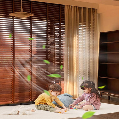 Wood Blinds for Indoor Windows, 2" Slats Faux Wooden Blinds, 22" 30" 35" 40" 42'' 46'' 48'' 50" 55" 66" 70" 75" Blackout Horizontal Window Shades, Cordless Privacy Blind for Bedroom,Living Room(Brown)
