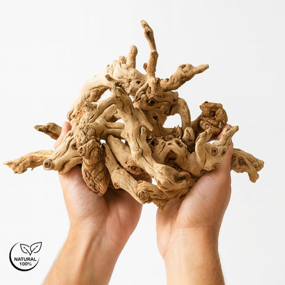 Koyal Wholesale Natural Grapewood Vase Filler Decor, 2.2-Pounds Bulk Vase Filler Branches for Terrariums, DIY Air Plant Kits, Table Scatter