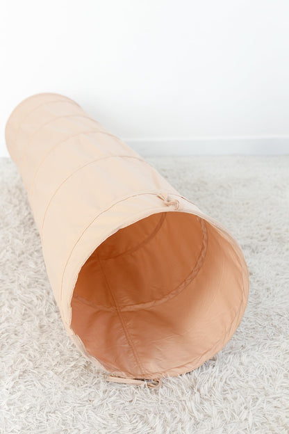 Lyla & Sage Play Co - Kids Play Tunnel - 6ft Pop Up Crawl Tunnel for Toddlers Babies - Collapsible Tunnel Toy Gift for Boy and Girl - Play Tunnel Tent Indoor & Outdoor (Canyon/Peach)