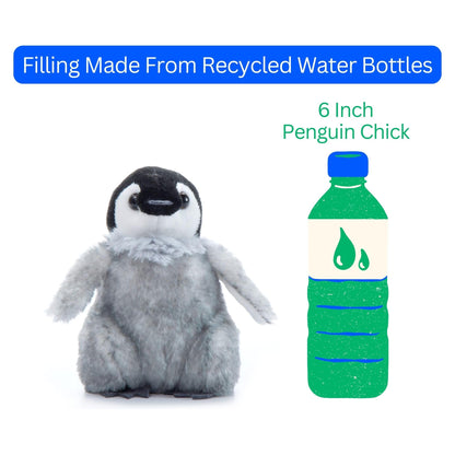 The Petting Zoo Penguin Chick Stuffed Animal Plushie, Gifts for Kids, Wild Onez Sealife Animals, Penguin Plush Toy 9 Inches