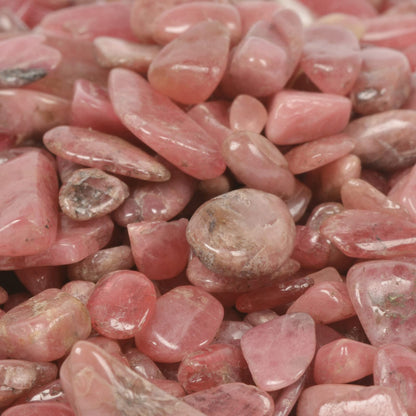 Natural Thulite Polished Chips Crushed Tumbled Stone Crystal Healing Embellishments 100 grams