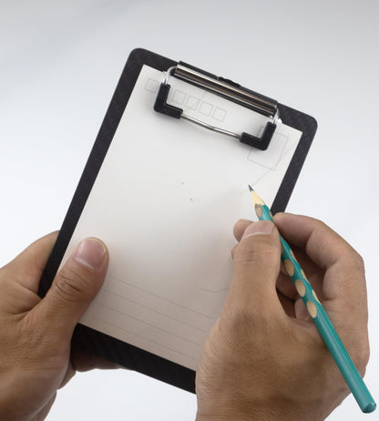 Carbon Fiber Mini Clipboard 4x6,Small Clip Boards A6 Memo Size with 304 Stainless Steel Clip,Portable Pocket Clipboards for Home,Restaurants,Supermarket,Offices,Schools,Factory