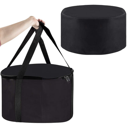 Carry Bag and Cover for Outland Firebowl 893 Deluxe Outdoor Portable Propane Gas Fire Pit, Fit for Outland Firebowl 823 870, 19 Inch Dia, Water-Resistant