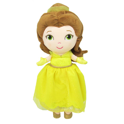 Kids Preferred Disney Baby - Belle 12" Plush Doll with Musical Sounds - Beauty & The Beast Collectable Stuffed Animal for Babies, Toddlers and Kids