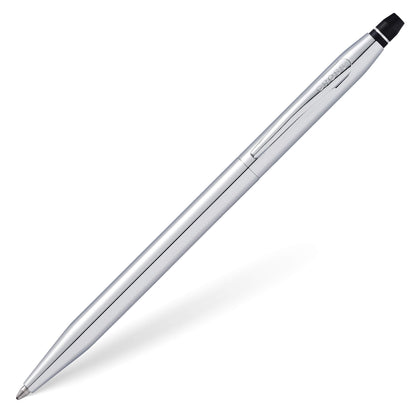 Cross Click Chrome Ballpoint Pen - High-End Writing Tool for Versatile Use - Smooth Writing & Journaling - Elegant Accessory - Long-Lasting - Black Ink - Includes Gift Box