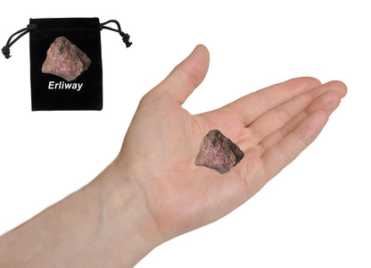 Rhodonite Raw Crystals, Large 1.25-2.0" Healing Crystals Natural Rough Stones Crystal for Tumbling, Cabbing, Fountain Rocks, Decoration, Polishing, Wire Wrapping, Wicca & Reiki