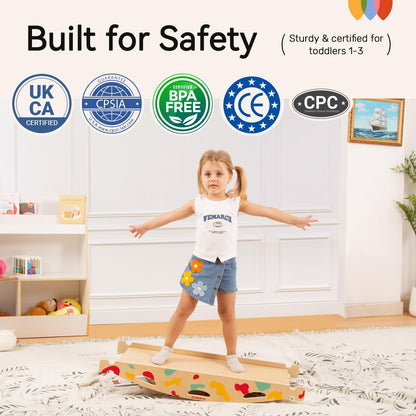 WINGYZ Pikler Triangle Set, Montessori Foldable 8-in-1 Jungle Gym & Reversible Animal Slide, Patent-Protected Climbing Set, Safe 2.35" Gap ASTM F963 Standards for Toddlers 18 Months-7 Years (Rainbow)