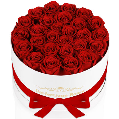 Perfectione Roses 27 Roses in a Box, Mothers Day Rose, Preserved Flowers for Her, Flowers for Delivery Birthday Gifts for Women (Red)
