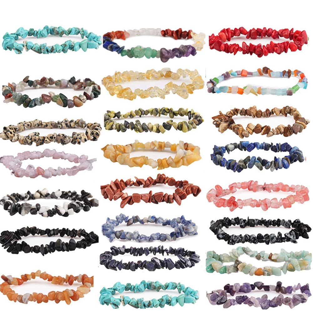 Natural Chip Stone Beads Snowflake 5-8mm About 400 Pieces Irregular Gemstones Healing Crystal Loose Rocks Bead Hole Drilled DIY for Bracelet Jewelry Making Crafting (5-8mm, Snowflake Obsidian Jasper)