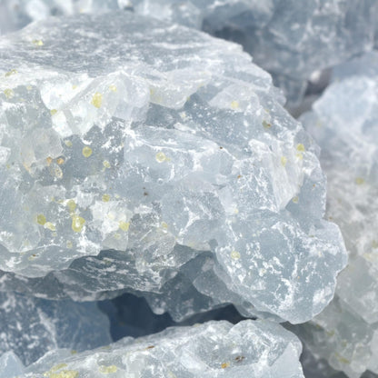 Justinstones 1/2LB Large Raw Celestite Natural Crystal Healing Stones Rock Collection