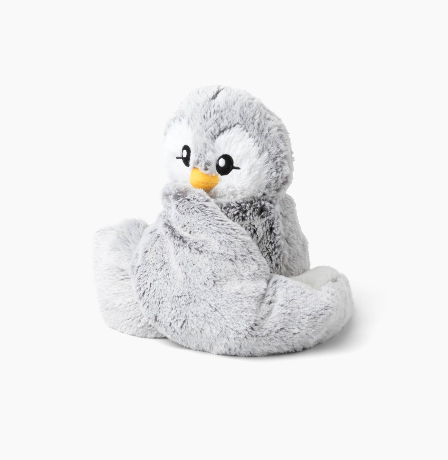 HUGIMALS Hugarounds Pax the Penguin 2.5 lb Microwaveable & Freezable Weighted Plush Neck & Shoulder Wrap | Soothing, Comforting Hugs for Self-Care & Relaxation | Unscented for Ages 2+