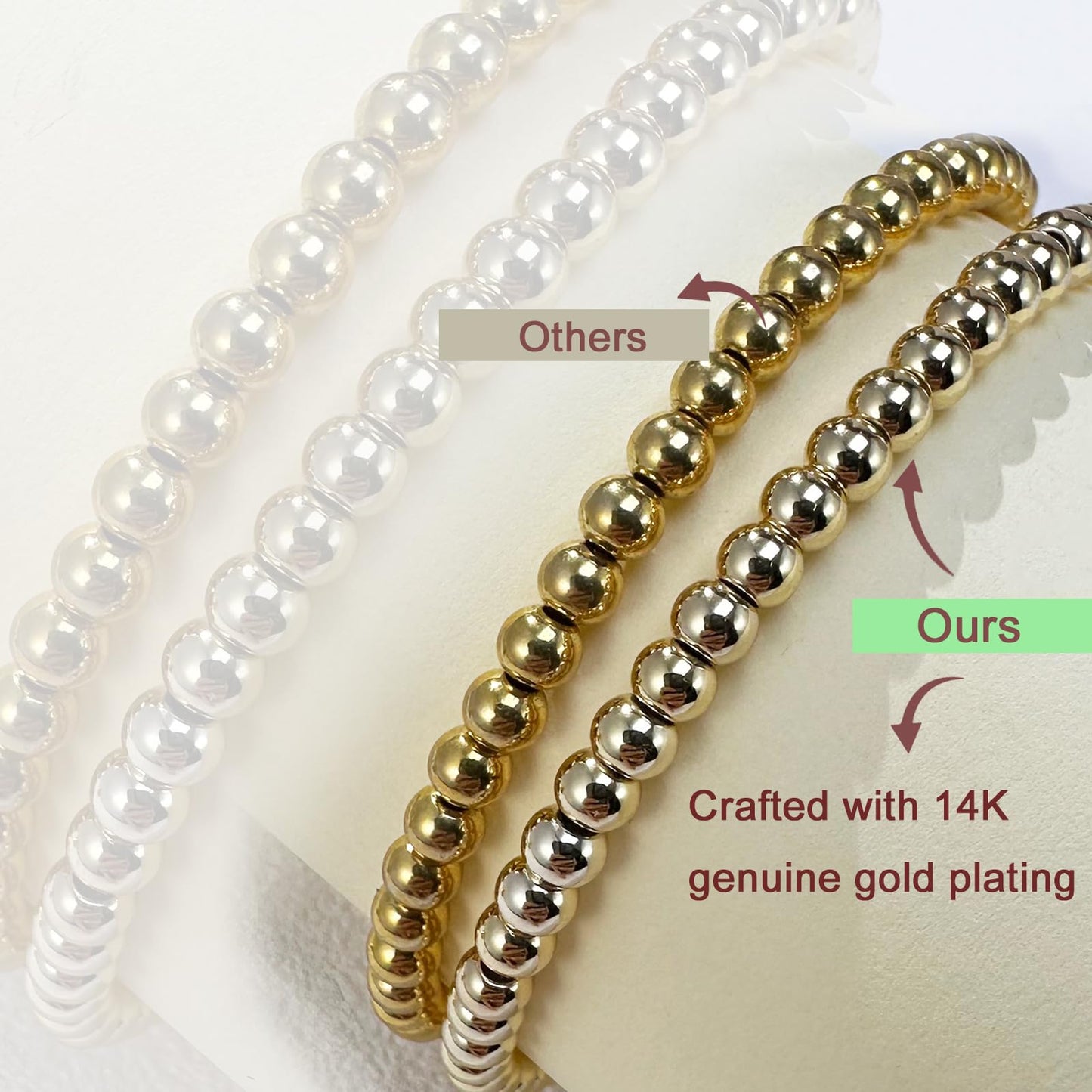 Free bird December Birthstone Bracelet Dainty Gold Beaded Bracelet Tanzanite Jewelry Gift for Christmas