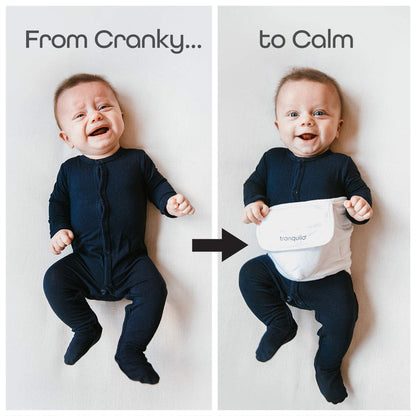 Tranquilo Baby Soothe Baby Massager and Band - Massage Machine is a Natural Soother for Calming a Fussy Baby