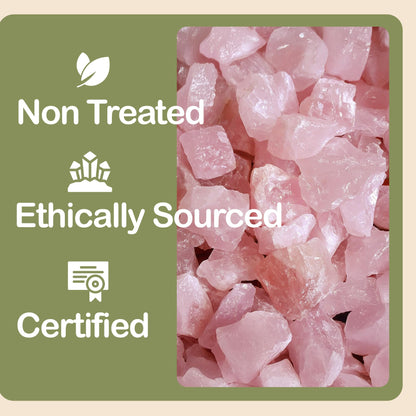 YATSKIA Rose Quartz Tree, Gemstone Tree, Healing Crystals and Stones, Birthday Gifts for Mom, Unique Gifts for Women, Crystal Decorations
