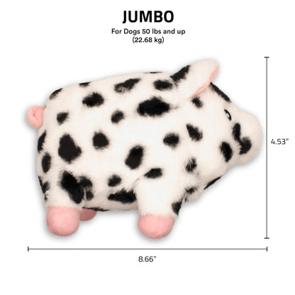 Playology Dog Toys | Plush Toy Pig Stuffed Animal for Dogs | Jumbo Pork Sausage Scented Toy - Easy to Clean and Made from Non Toxic Materials