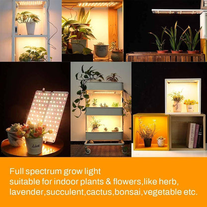 APLANT Grow Light,20W Ultra-Thin LED Grow Lights for Indoor Plants Full Spectrum, 6/10/12H Timer Plant Light, 132 LEDs Under Cabinet Plant Growing Lamp Strip for Seedlings, Veg, Flower 3-Pack