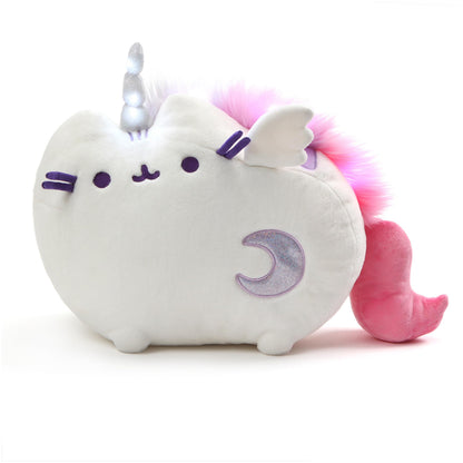 GUND Pusheen Super Pusheenicorn Unicorn Sound and Lights Plush Cat Stuffed Animal, White, 17"