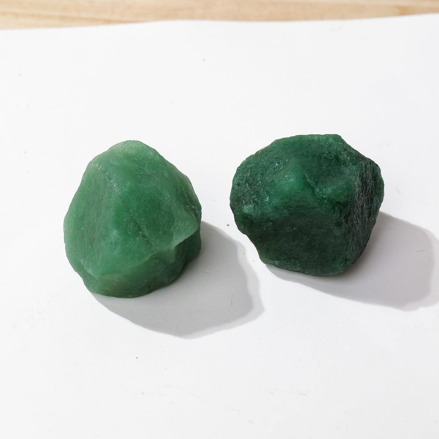 Apengshi 1.2-2'' Green Aventurine Raw Stone Natural Crystal Healing Crystal and Stone Rough Rocks for Fountain Home Garden Decor Meditation