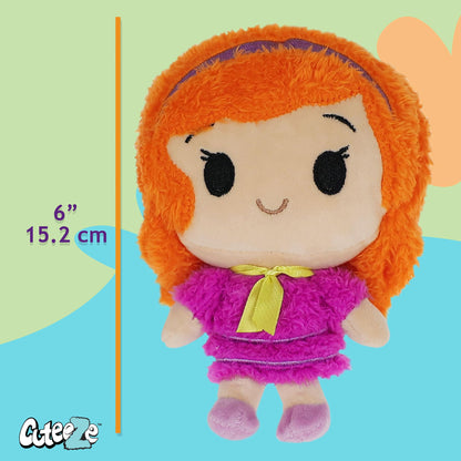 Kids Preferred Scooby-Doo 4 Piece Cuteeze Set - Scooby Doo, Shaggy, Velma, & Daphne Plush - for Baby and Toddler Boys & Girls - 6 Inches