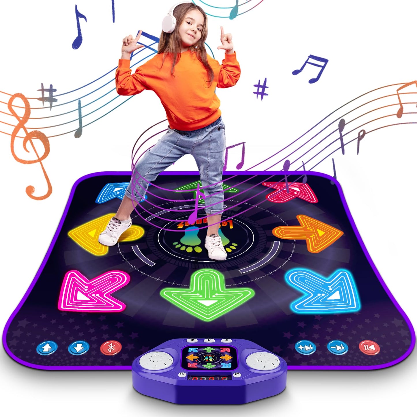 ANNKIE Light Up Dance Toy for 3-12 Year Old Girls & Boys,Gifts for Kids Age 3+
