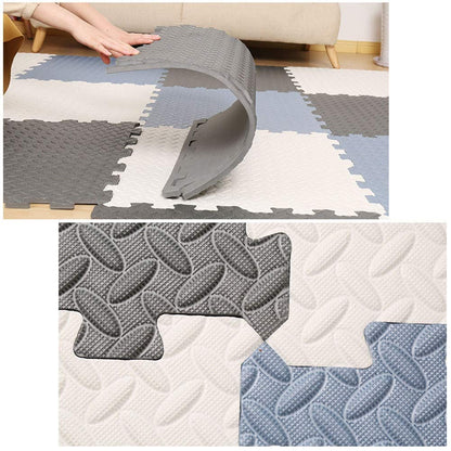ALGFree Foam Puzzle Mat Soft Kids Baby Foam Activity Play Mat Interlocking Floor Tiles EVA Infant Crawling Mats, Customizable (Color : E, Size : 60x60x1.2cm-8pcs)