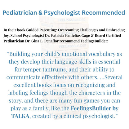 Feelings Builder - Therapy Games for Kids & Teens, Therapist Office Must Haves, Anger Management Toys, CBT Game for Kids, Teens, and Adults, Therapy Tools, Mental Health Games, ADHD Tools