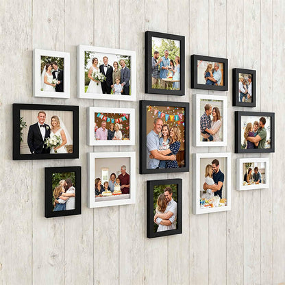 Shizenxa 4x6 Black Photo Frame with HD Plexiglass, Picture Frame for Wall & Tabletop Display, 1 Pack