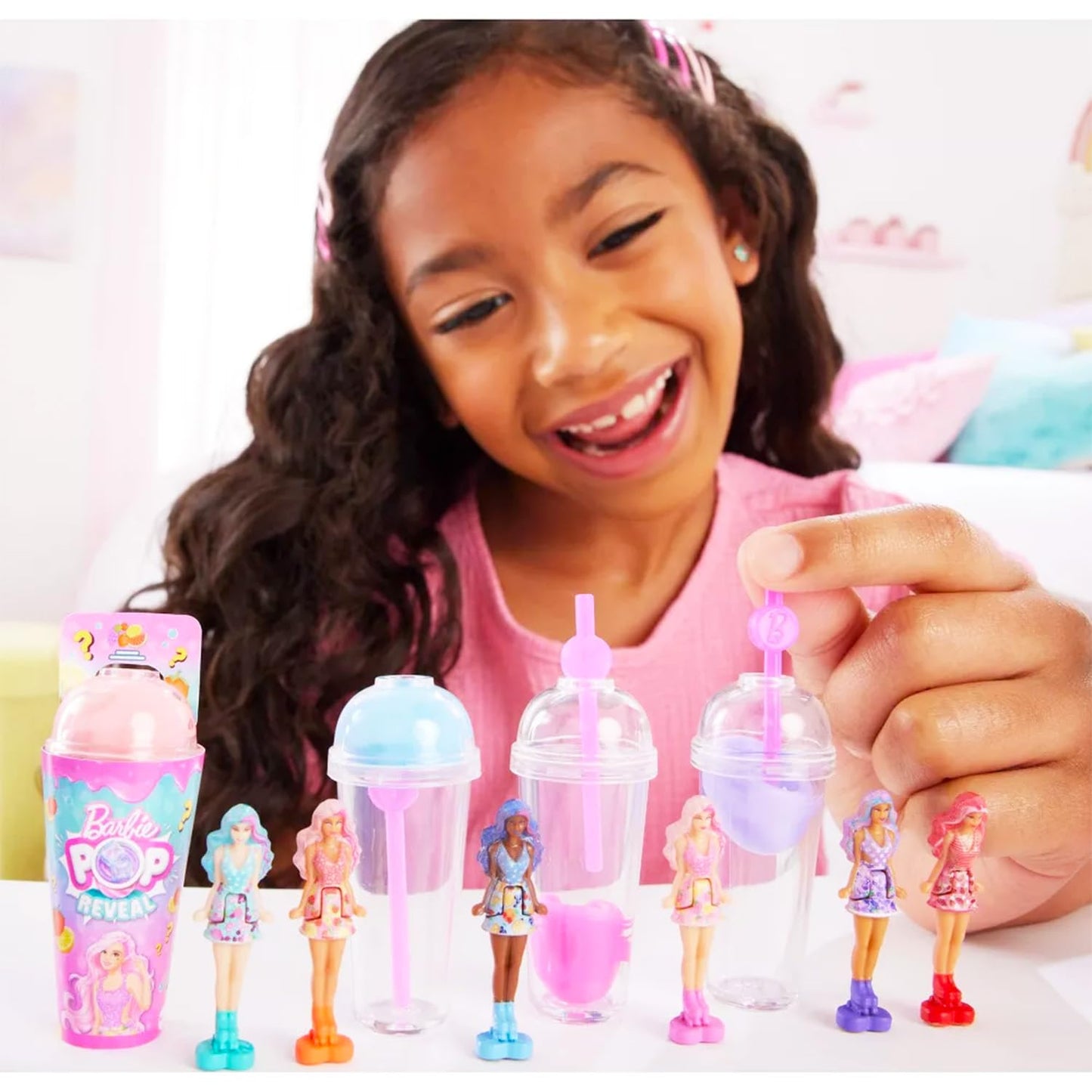 Barbie Mystery Reveal Doll Ultimate Play Set - Bundle with 4 Color Reveal and Mystery Dolls with Accessories Plus Stickers, More | Barbie Blind Bags for Kids, Girls