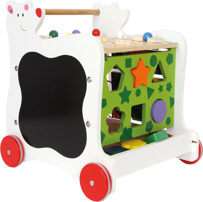 Small Foot Design Small Foot Wooden Toys - Wooden Baby Bear Walker