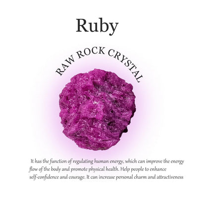 Apengshi Red Corundum Raw Stones Natural Crystal and Healing Stones Rough Rocks Reiki Chakra Fountain Home Garden Decor Yoga Meditation DIY Stone 1.2-2''