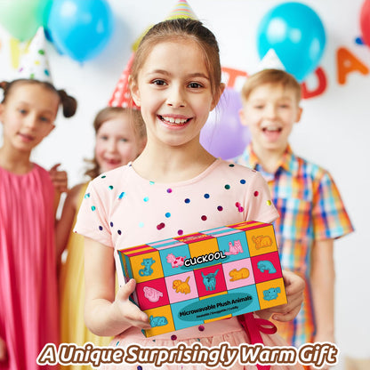 Puppy Stuffed Animals, Microwavable Stuffed Animal Adorable Fluffy Dog Plush for Warmth, Heatable & Coolable Lavender Scent Puppy Plush Toys, Cute Soft Dog Plushies for Kids & Adults Girls Boys Gifts