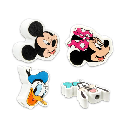 Mickey and Minnie Mechanical Pencils and Erasers Party Favors Bulk, 20 Pencils and 8 Erasers for Goodie Bags, Loot Bags, Classroom Prizes Plus More | Disney Party Supplies Kids, Boys, Girls