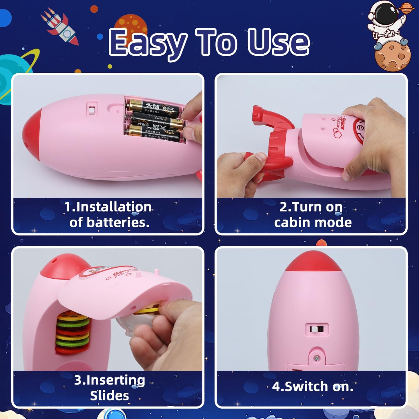 Kids Tracing Drawing Projector Toy for 3 Year Old Girl Gift Smart Art Sketcher Projectors with Toys for 3 4 5 6 7 8 Year Old Boys Girls Gifts (Pink)