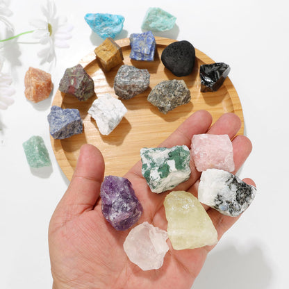 GolbalJew Tigers Eye Natural Raw Crystals 2PCS Healing Crystal Stones 1.2-2.0” Reiki Healing Gemstones for Meditation Chakra Balance Home Decor