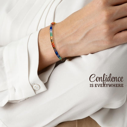 ZOKCC Thank You Bracelets Gifts for Women - Healing Natural Stone Bracelets - Appreciation Thank You Gifts for Women Coworkers Teacher Boss Nurse Employee Friend Farewell