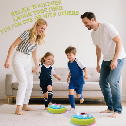 Hover Soccer Ball for Kids,Rechargeable Air Floating Football,LED Lights,Soft Foam Bumpers,Octopus,Christmas Birthday Gifts,Indoor Outdoor Toy Games for Boys girls Age 3+4,5,7,9,10,11 Year Old,6-8-12
