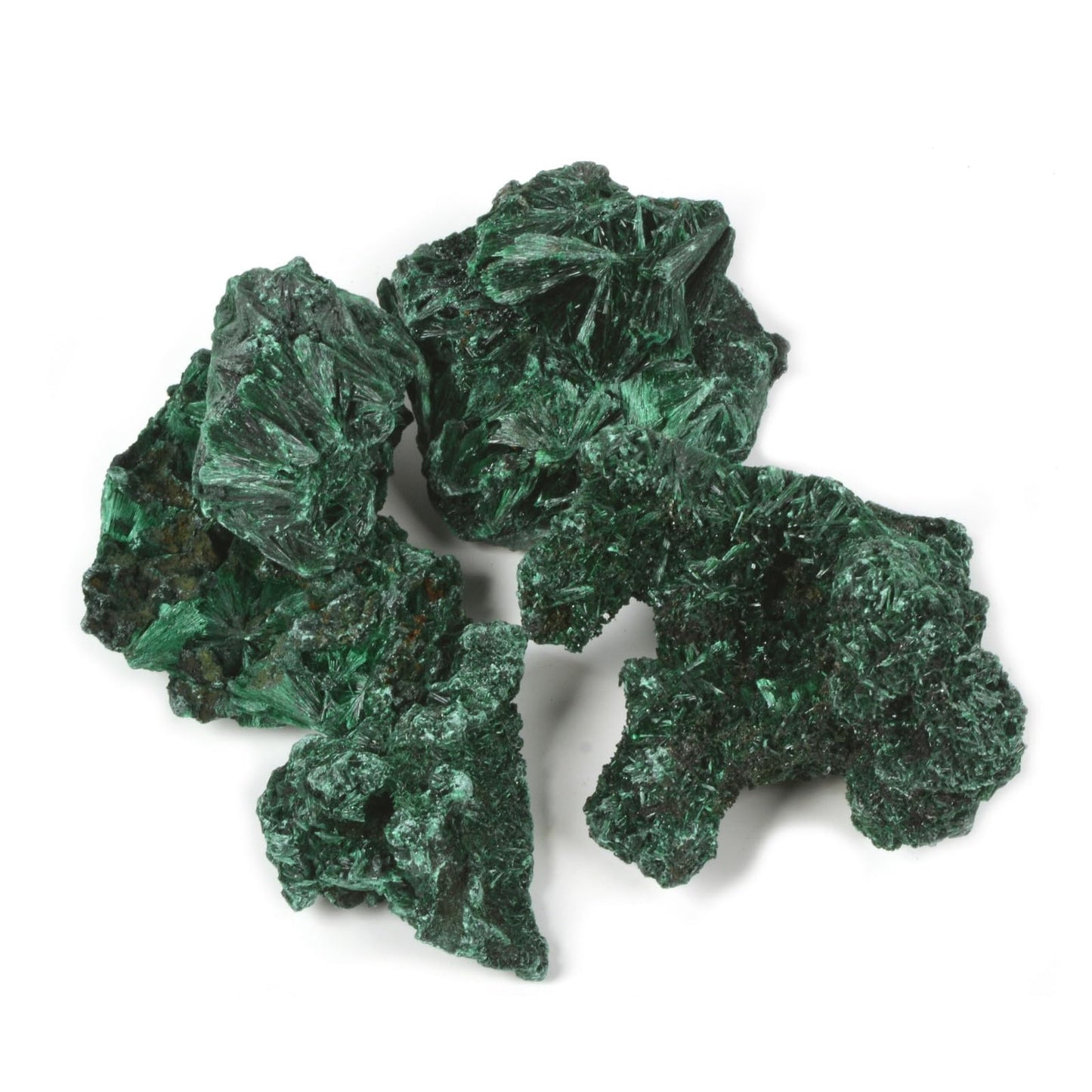 Justinstones 1/2LB Large Raw Drusy Malachite Natural Crystal Healing Stones Rock Collection