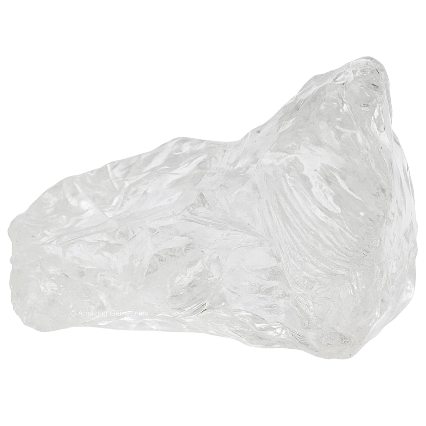 Amazing Gemstone Premium Clear Quartz Raw Crystals and Healing Stones, Natural Rocks For Tumbling - DIY Raw Stones And Crystals (1 Piece)