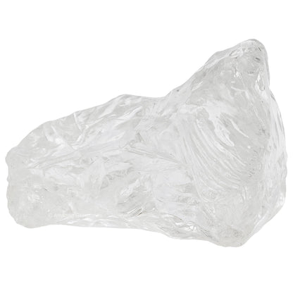 Amazing Gemstone 2 Pieces Premium Grade Clear Quartz Raw Crystals and Healing Stones, Natural Rocks for Tumbling and DIY Raw Stones and Crystals