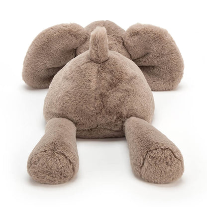 Jellycat Smudge Elephant Stuffed Animal, Medium 9.5 inches - Elephant Plush Toy - Classic Children's Gift