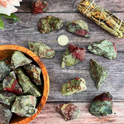 Zenkeeper 1 Lb Large Rough Dragon Blood Stone Raw Dragon Blood Crystal Stone Natural Dragon Blood Crystal Stone Mineral Specimen Gemstone Healing Crystals and Stones