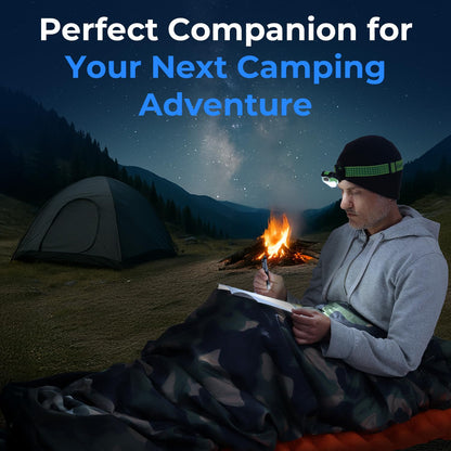 SereneLife Backpacking Sleeping Bag Camping Gear, Mummy Sleeping Bag for Adults/Teens w/Pillow and Bag, Outdoor Lightweight Weather Proof Sleeping Bag for Camping, Hiking Traveling, Camouflage