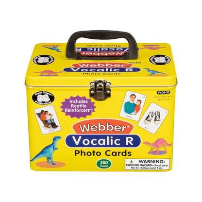 Super Duper Publications | Webber® Vocalic R Photo Card Decks | Educational Learning Resource for Children | Speech Therapy