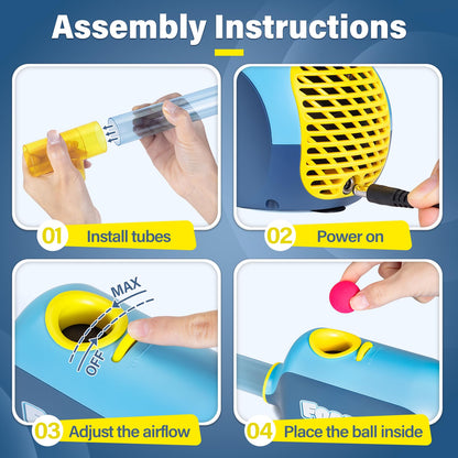 Airflow STEM Toy for Kids 3+, STEM Kits Building Toys for Home School, Education, Air Aerodynamics, Building & Tinkering