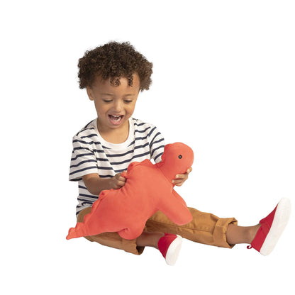 Manhattan Toy Gummy Velveteen Stegosaurus Dinosaur Stuffed Animal, 9.5"