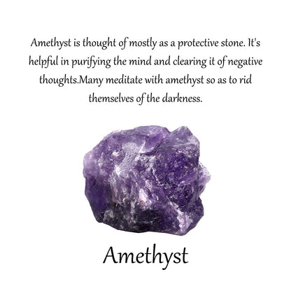 Jovivi Amethyst Crystals Bulk Rough Purple Healing Stones 1" Large Natural Raw Rocks for Tumbling, Cabbing, Decoration, Wire Wrapping, Wicca & Reiki - 0.5 lb