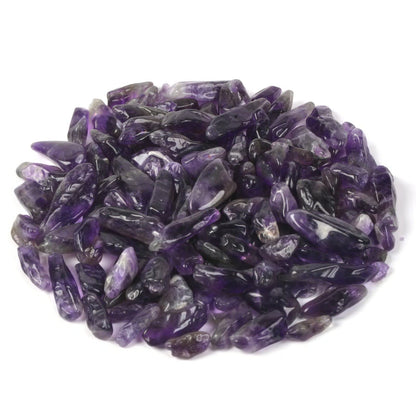 Natural Amethyst Polished Chips Crushed Tumbled Stone Crystal Healing Embellishments 100 grams