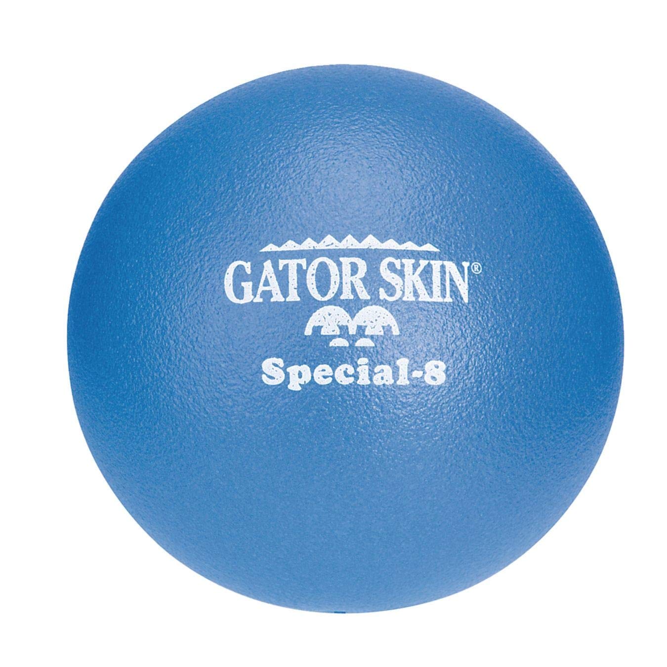 Gator Skin Special-8 Foam Balls. 8" PU Coated with Medium Density Foam Core. No-Sting Balls are Great for GaGa Pits, Dodgeball, PE Games and More. Set of 6.