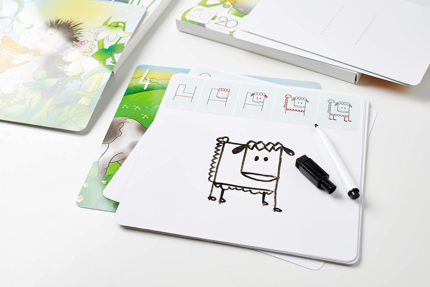 Drawing with Alphabet and Numbers Learning Activity - Perfect for Kids Who Love Toys, Art and Craft, for Girls and Boys Ages 3, 4, 5, 6