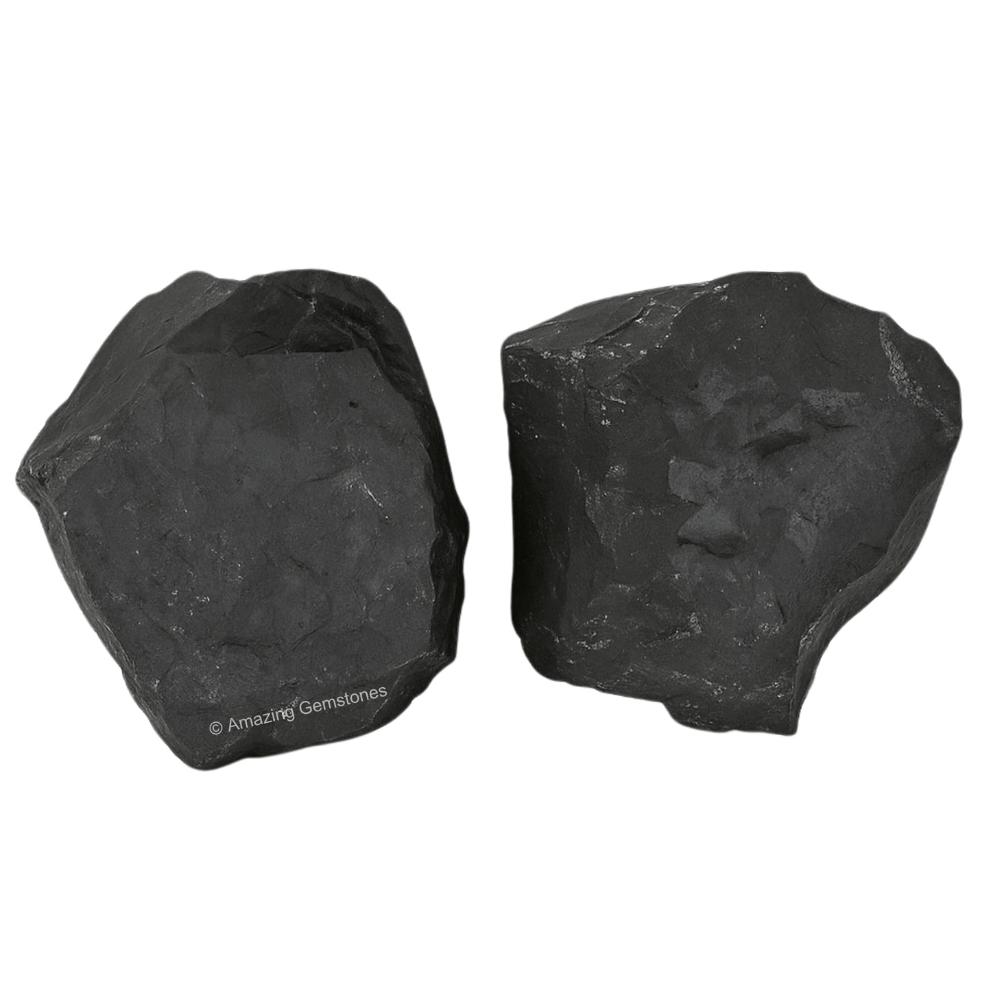 Amazing Gemstone Shungite Raw Crystals and Healing Stones, Natural Rocks for Tumbling and DIY Raw Stones and Crystals (1 Piece)